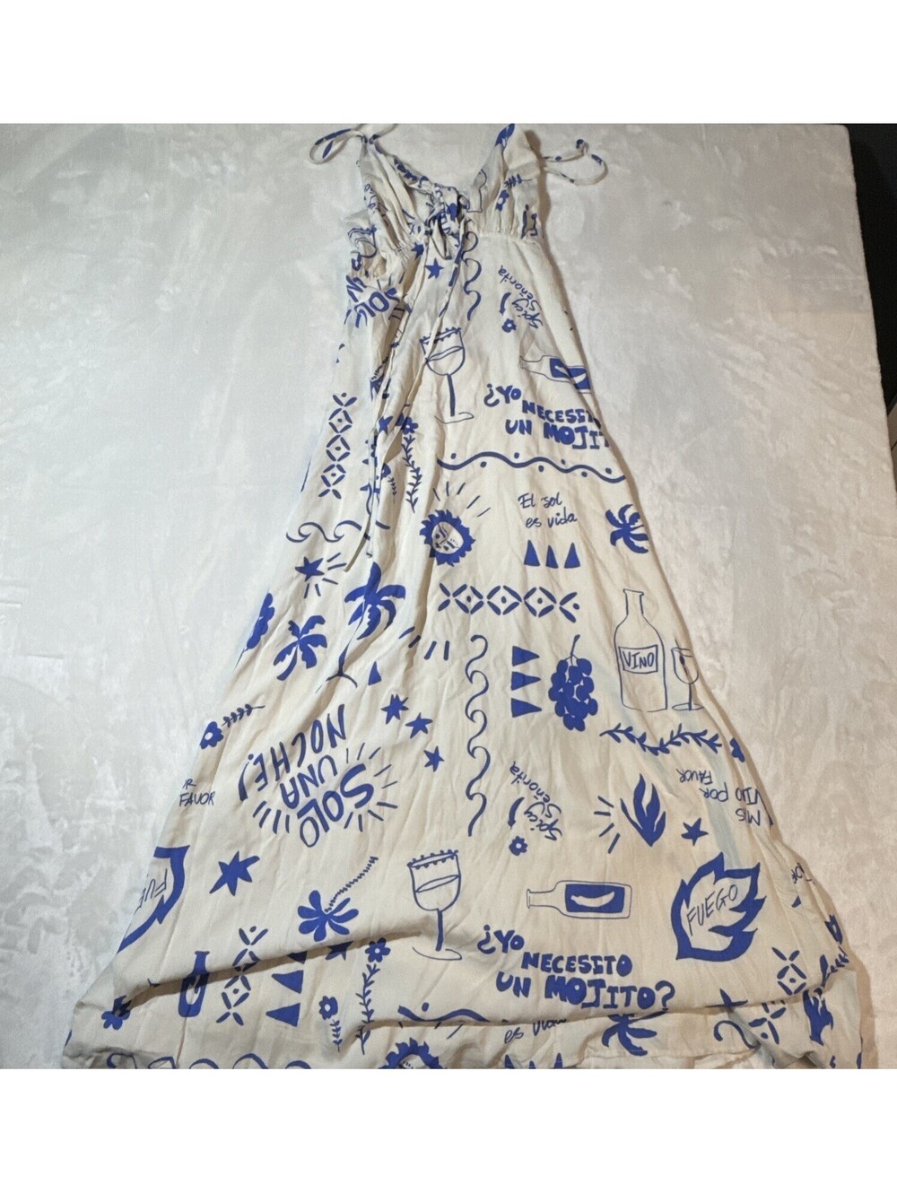 NWT-Paper Heart Anthropologie Dress Vino Summer Wine Size LG